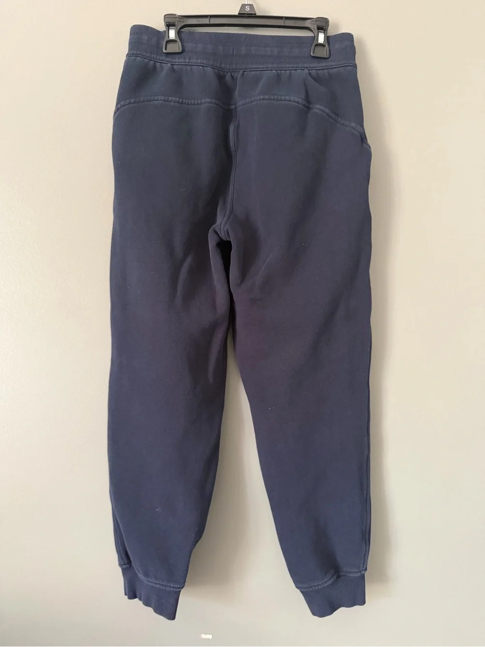 Lululemon Scuba High Rise Relaxed Cotton Terry Jogger Navy Blue Women’s 4 W5CV9S